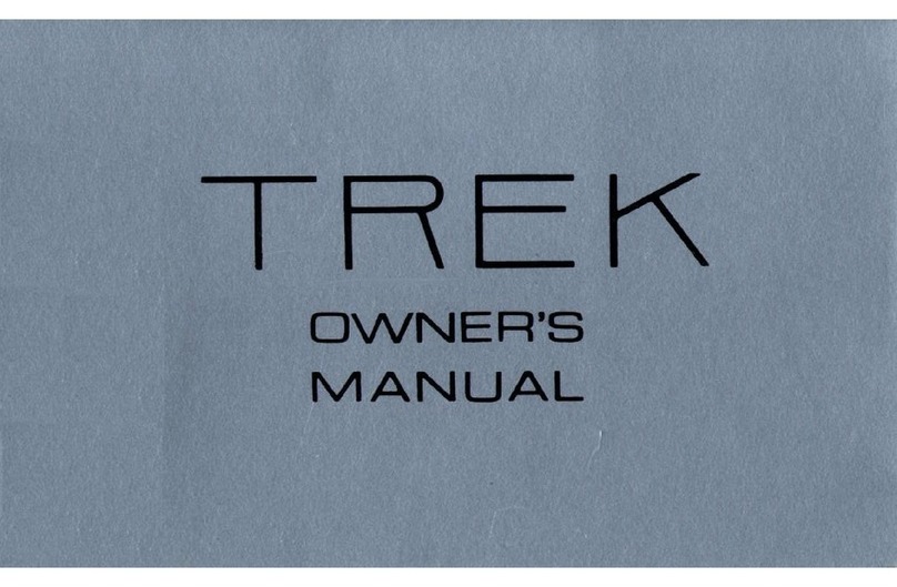 Trek Bicycle Computer Manuel utilisateur Trek Bicycle Computer Manuel utilisateur