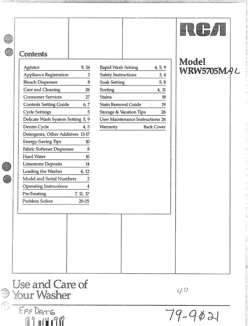 RCA WRW5705MAL Instructions d'installation
