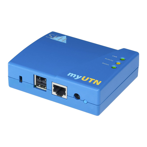 SEH myUTN-50a Manuel utilisateur