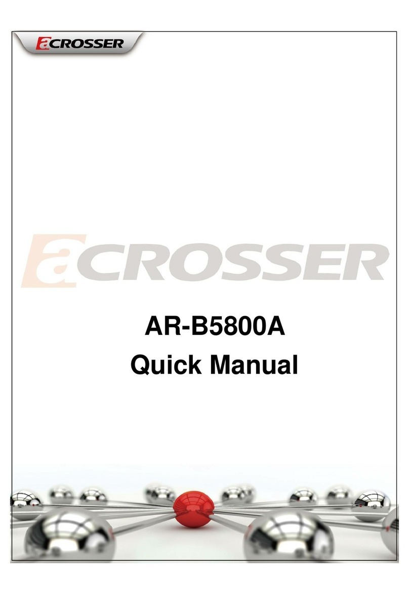Acrosser Technology AR-B5800A Guide d'installation