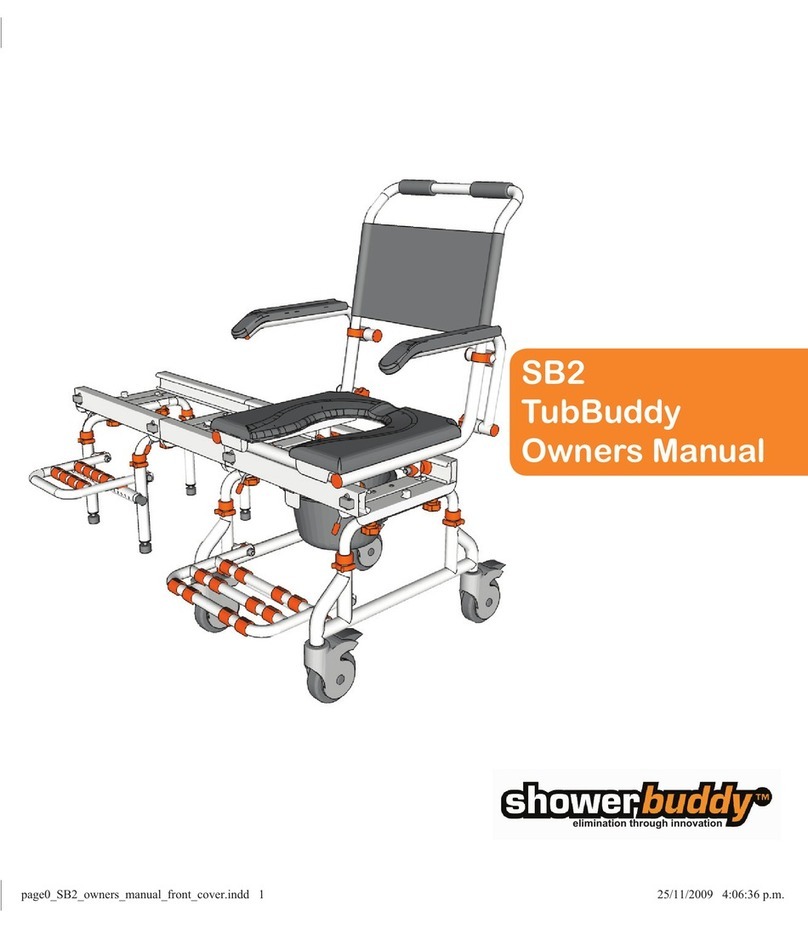 Showerbuddy SB2 Manuel utilisateur
