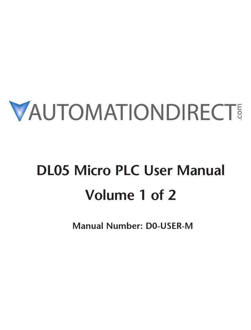 Automationdirect.com DL05 Manuel utilisateur