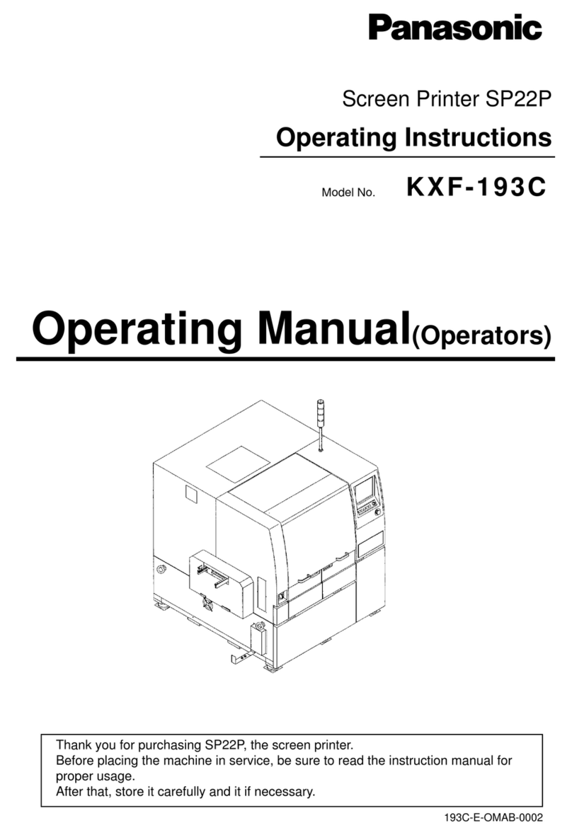 Panasonic SP22P Manuel utilisateur