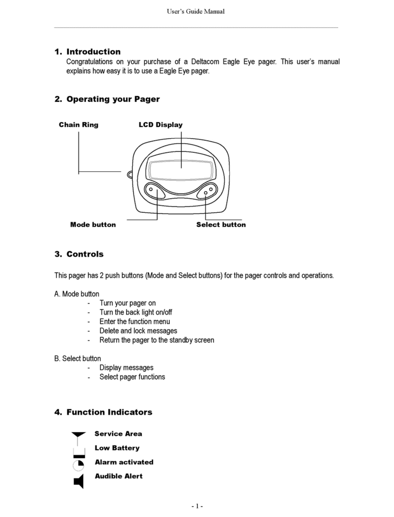 Deltacom Eagle Eye Manuel utilisateur