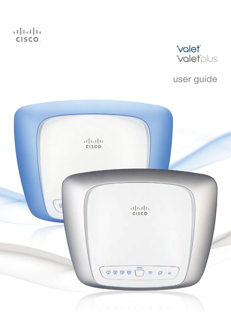 Cisco Valet Manuel utilisateur