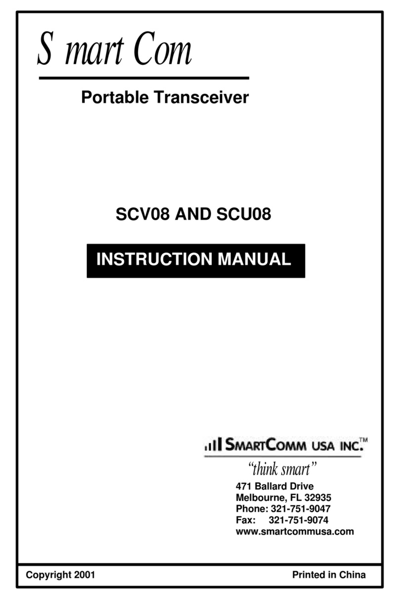 SmartComm SCV08 Manuel utilisateur