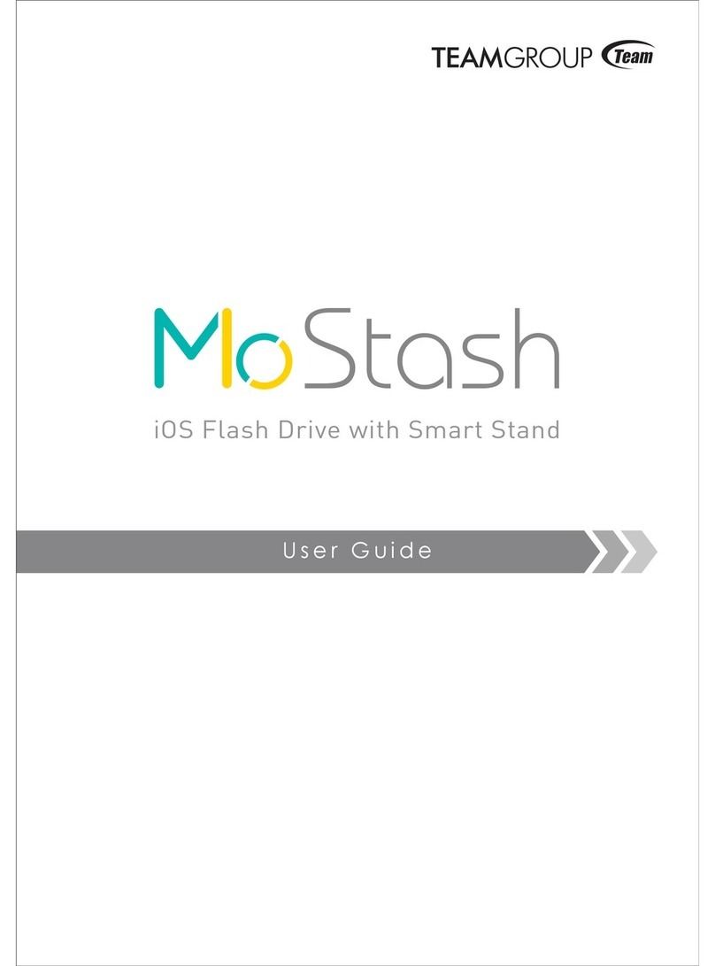 TeamGroup MoStash Manuel utilisateur