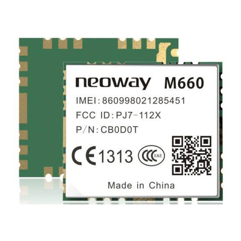 Neoway M660 Manuel utilisateur