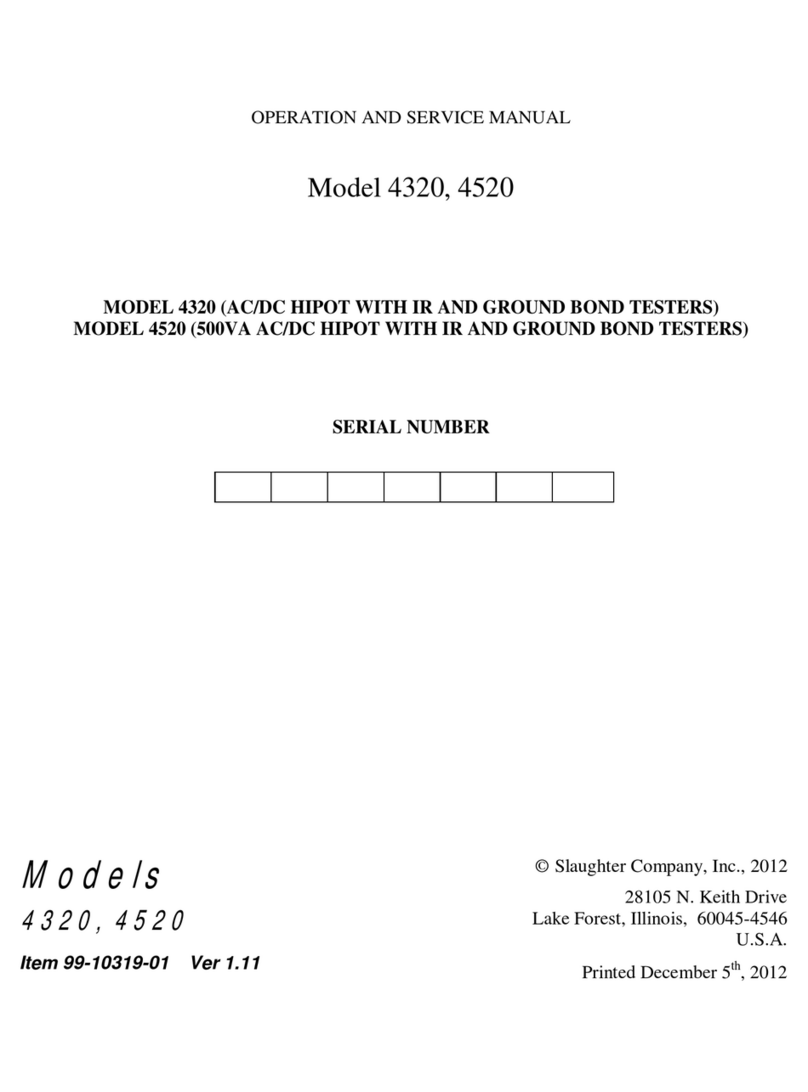 Slaughter 4320 Manuel d'utilisation