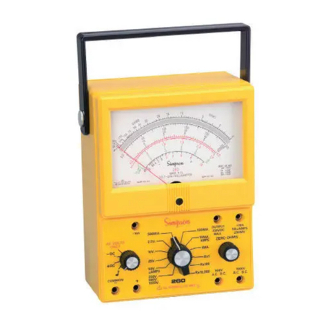 Simpson 260-8XPI Manuel utilisateur