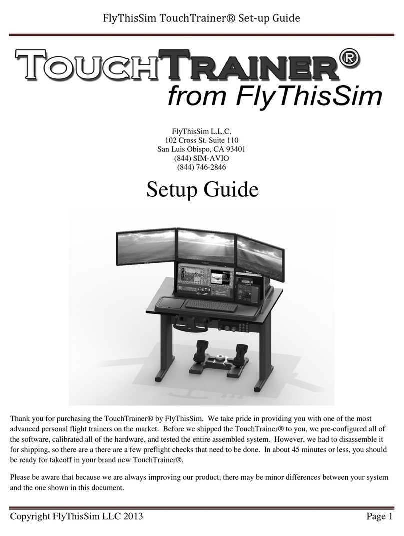 FlyThisSim TouchTrainer Manuel utilisateur