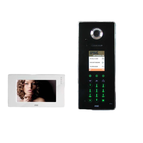 urmet domus IPERVOICE SYSTEM Manuel utilisateur