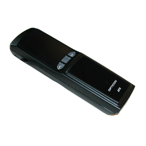 Opticon OPL9813 Manuel utilisateur