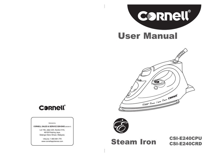 Cornell CSI-E240CPU Manuel utilisateur