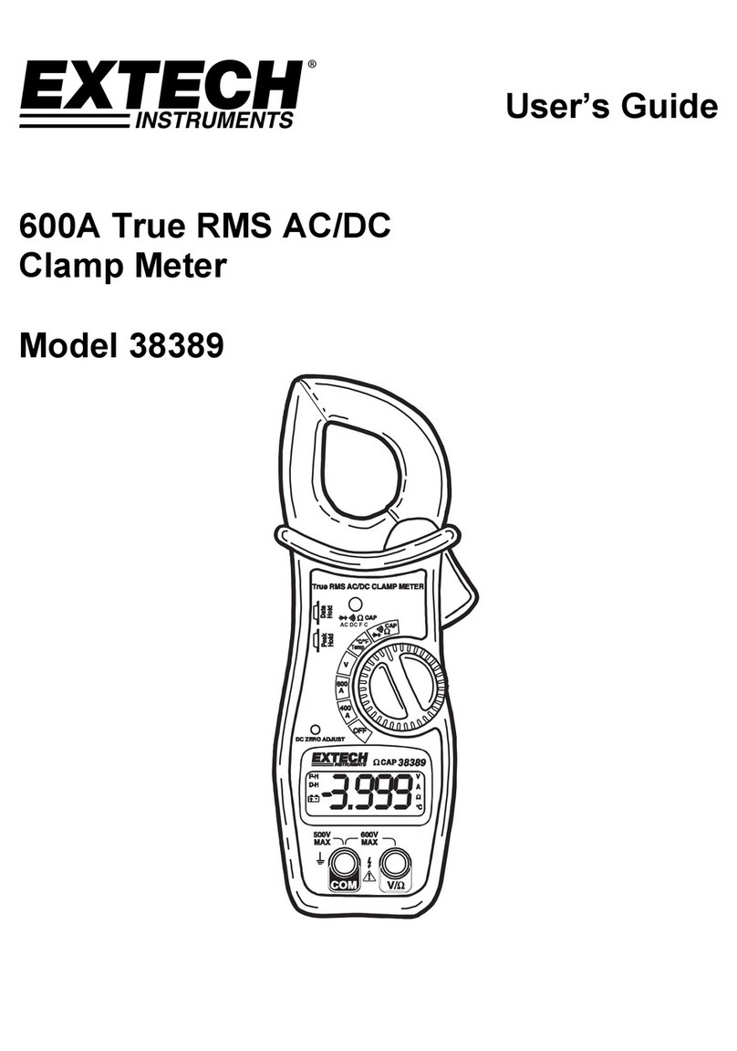 Extech Instruments 38389 Manuel utilisateur Extech Instruments 38389 Manuel utilisateur