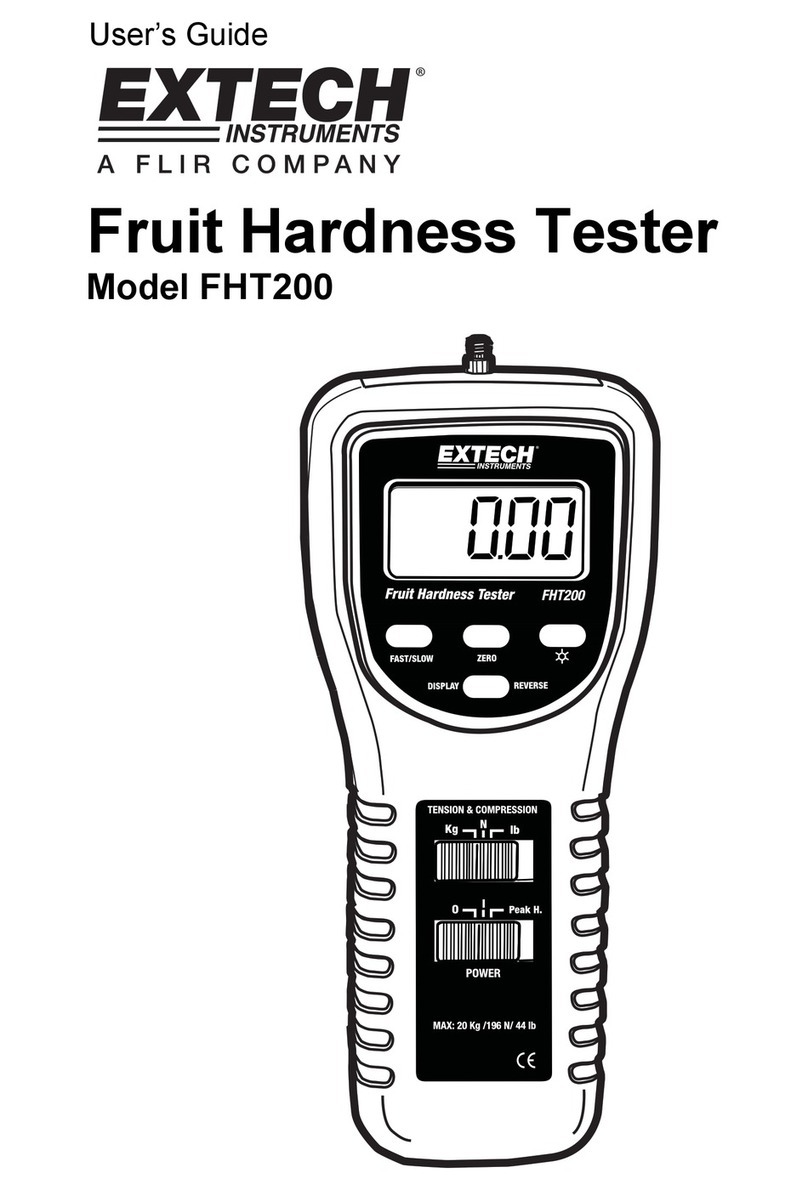 Extech Instruments FHT200 Manuel utilisateur