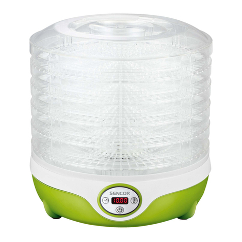 Sencor SFD 851GR Manuel utilisateur