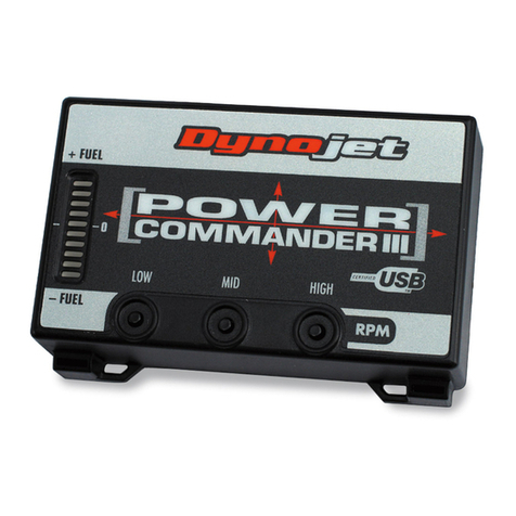 Dynojet power commander III Manuel utilisateur Dynojet power commander III Manuel utilisateur