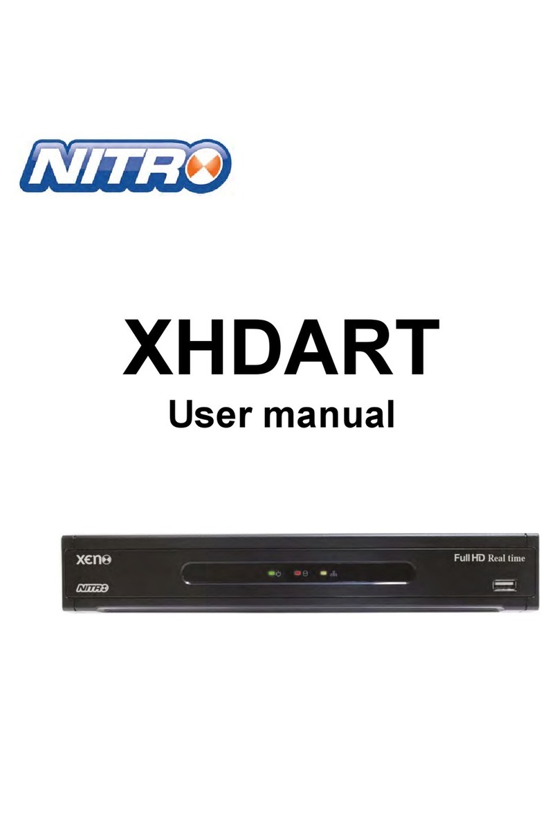 Nitro XHDART Manuel utilisateur