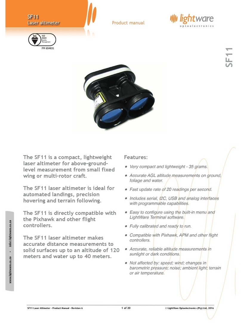 Lightware SF11 Manuel utilisateur