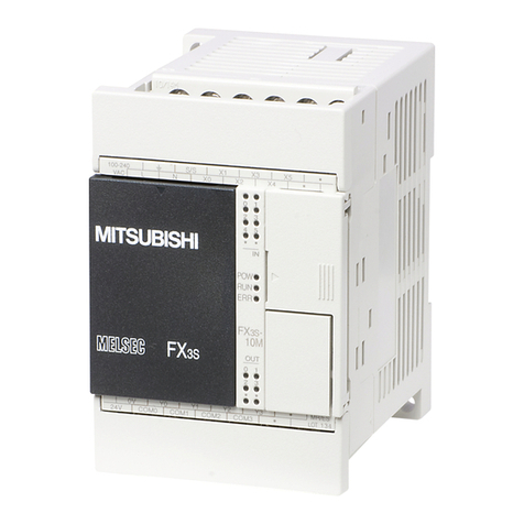 Mitsubishi Electric FX3S-10M series Manuel d'instructions Mitsubishi Electric FX3S-10M series Manuel d'instructions