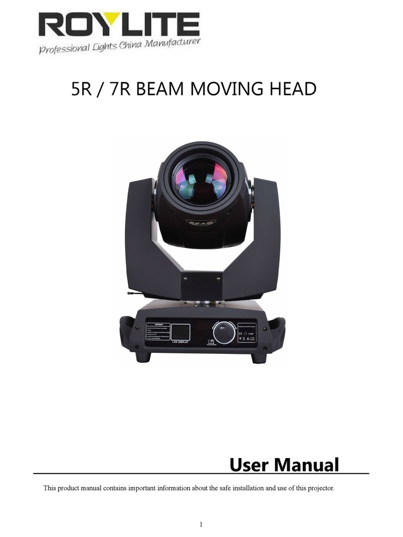 ROYLITE 5R Manuel utilisateur