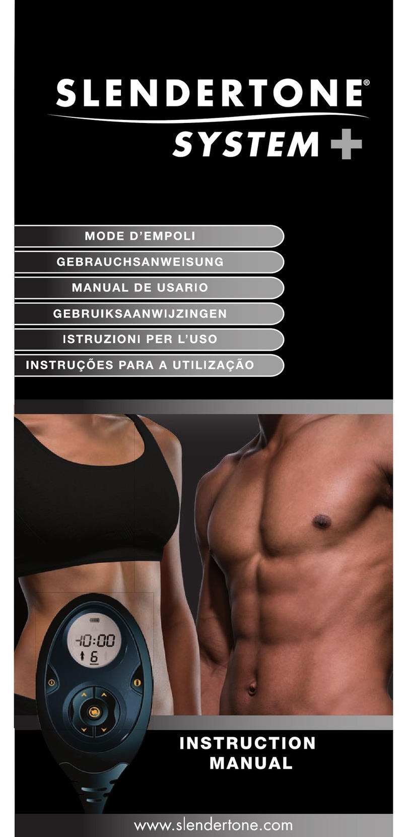 Slendertone System Plus Manuel utilisateur