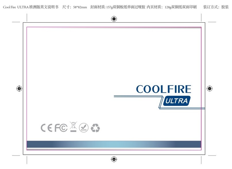 Innokin Technology CoolFire ULTRA Manuel utilisateur Innokin Technology CoolFire ULTRA Manuel utilisateur