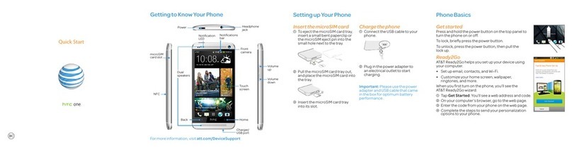 HTC HTC One Manuel utilisateur HTC HTC One Manuel utilisateur