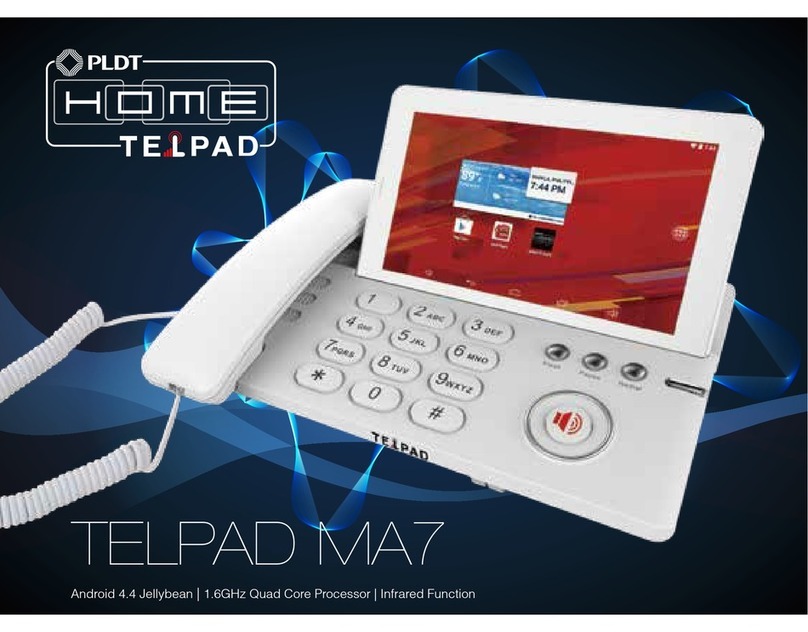 Telpad MA7 Manuel utilisateur