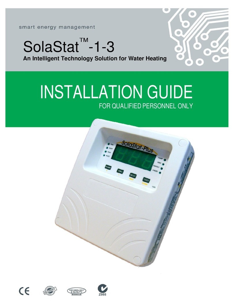 Senztek SolaStat-Plus Manuel utilisateur