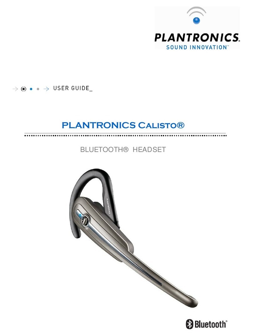 Plantronics CALISTO Manuel utilisateur