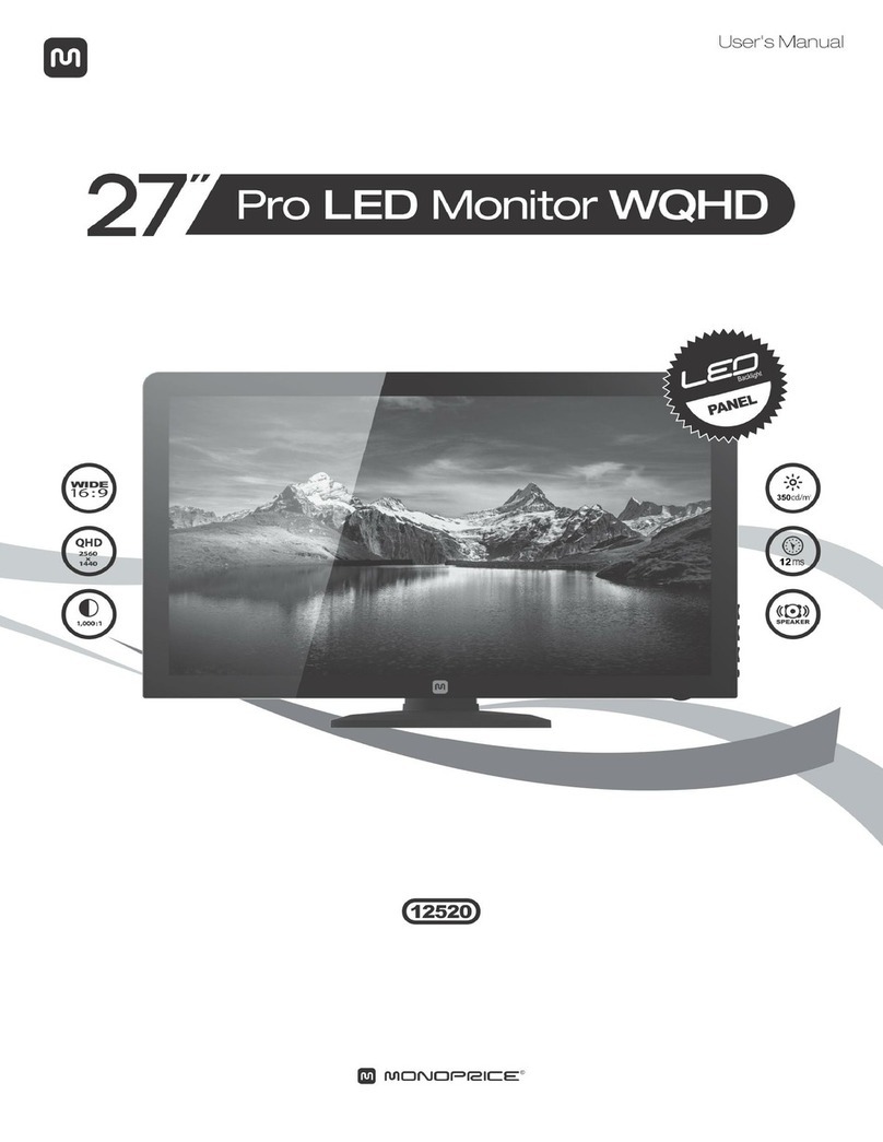 Monoprice 12520 Manuel utilisateur