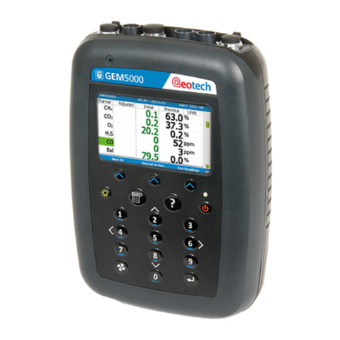 Geotech GEM5000 Manuel utilisateur