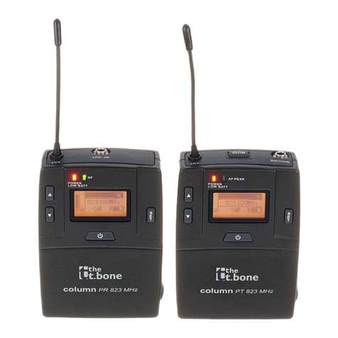 thomann column PT Manuel utilisateur