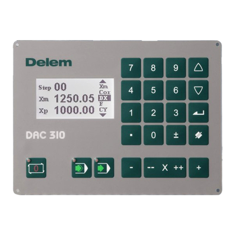 Delem DAC-310 Manuel utilisateur