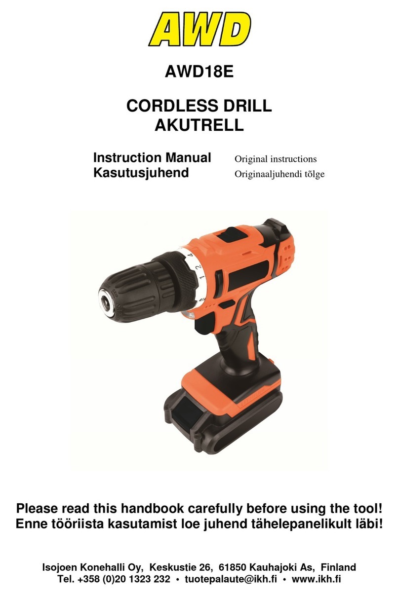 IKH AWD18E Manuel utilisateur