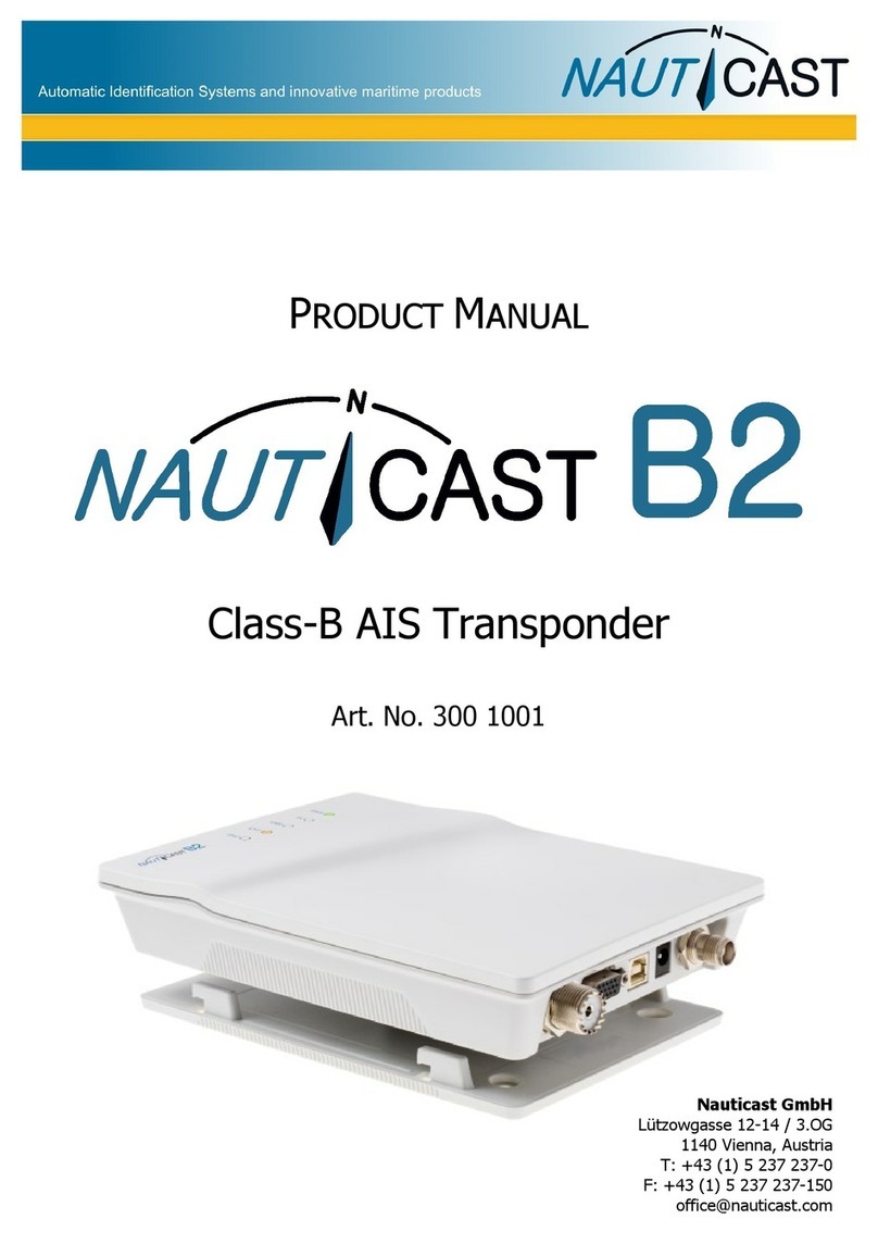 NAUTICAST B2 Manuel utilisateur