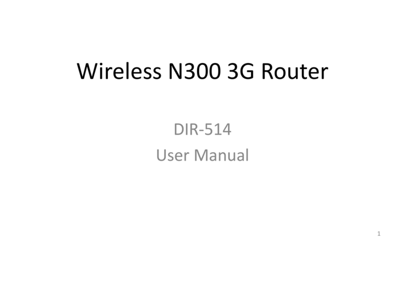 D-Link DIR-514 Manuel utilisateur