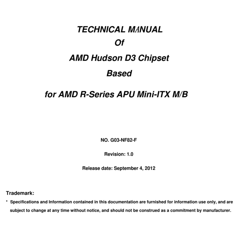 AMD Hudson D3 Chipset Manuel utilisateur