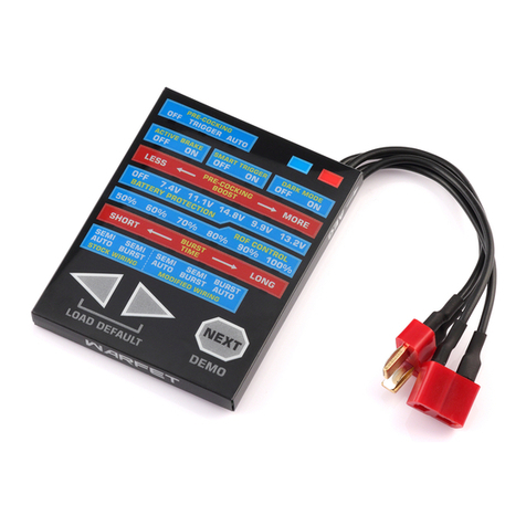 Gate WARFET Manuel utilisateur