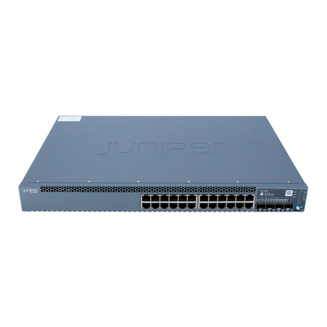Juniper EX Series Manuel utilisateur