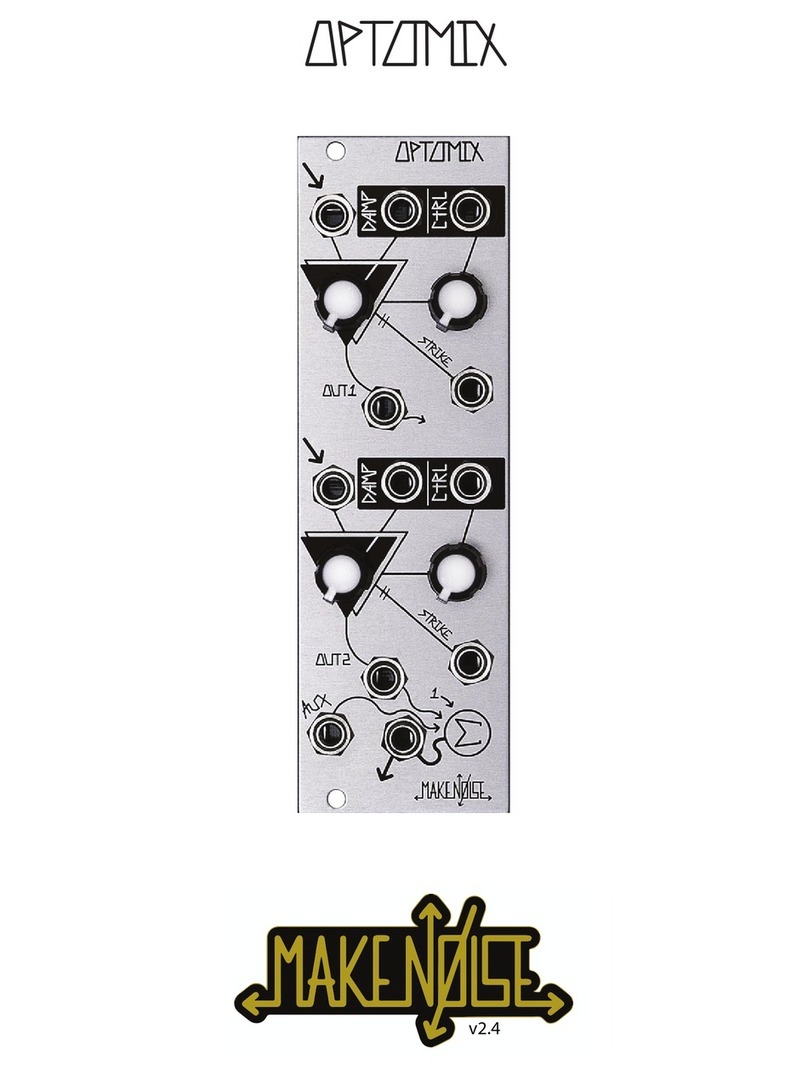 Make Noise Optomix Manuel utilisateur