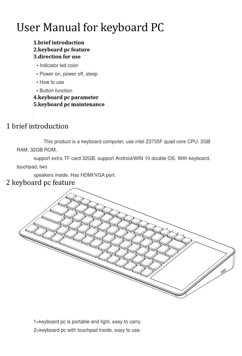 Smart Rhino SRKPC1 Manuel utilisateur
