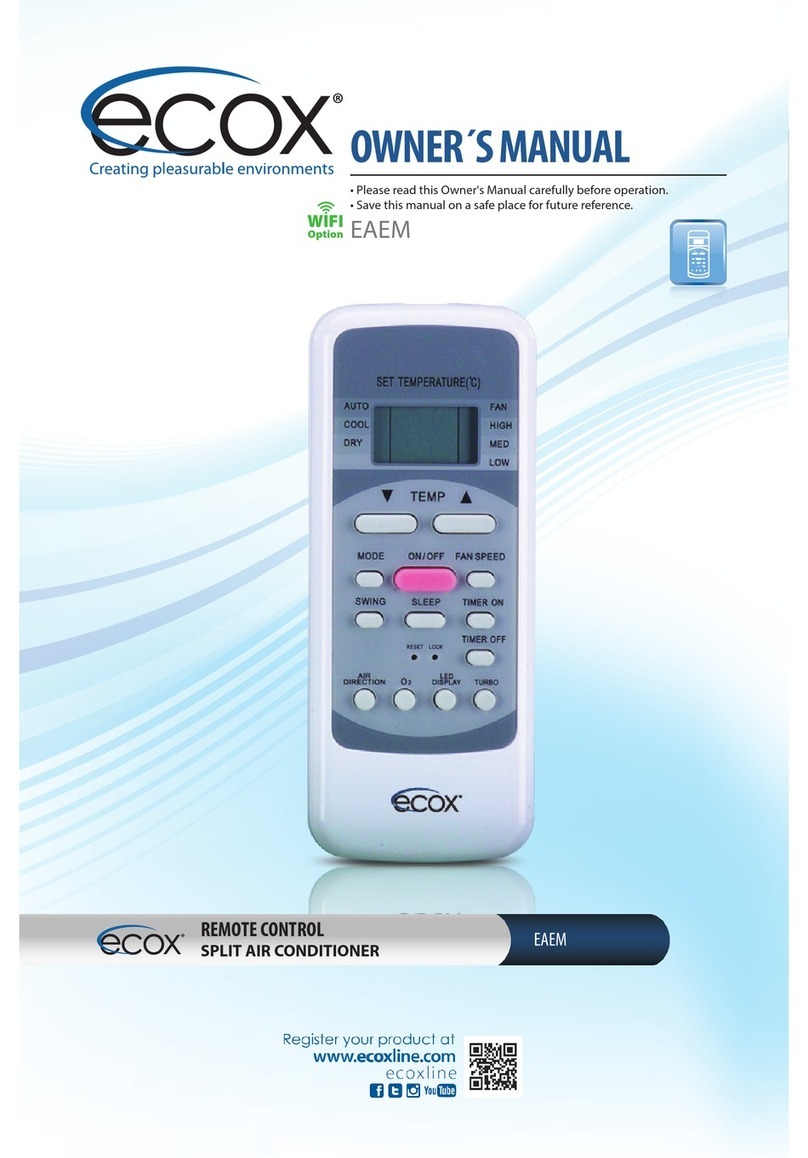 Ecox EAEM Manuel utilisateur