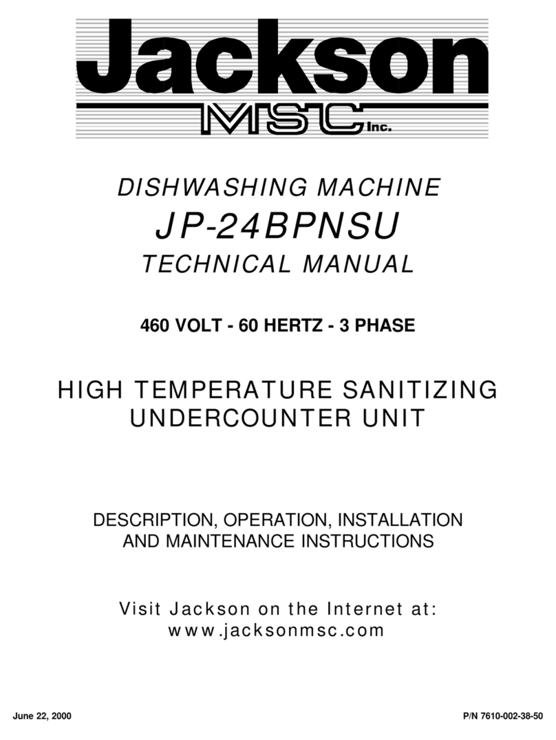 Jackson MSC JP-24BPNSU Manuel utilisateur