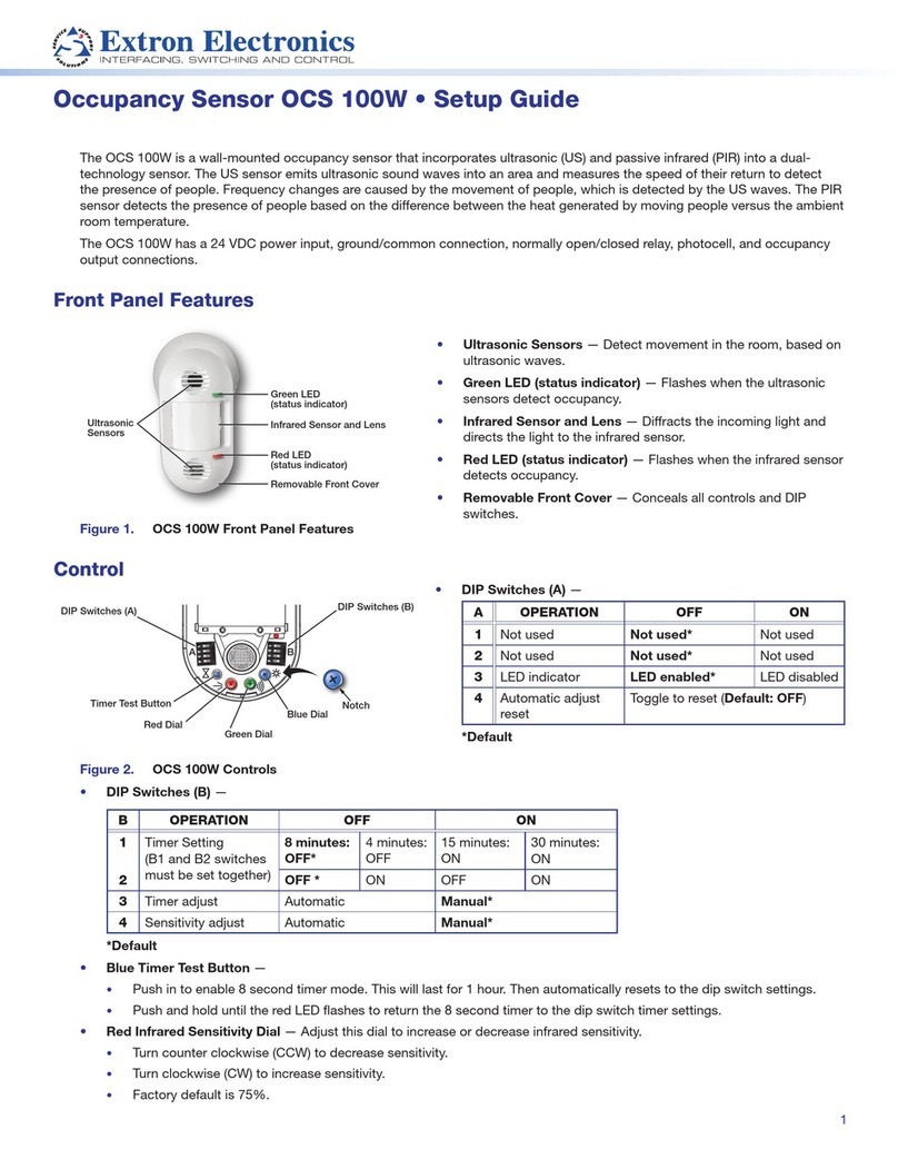 Extron electronics OCS 100W Manuel utilisateur