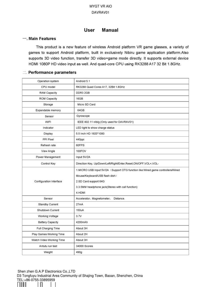 AuraVisor DAVRAV01 Manuel utilisateur