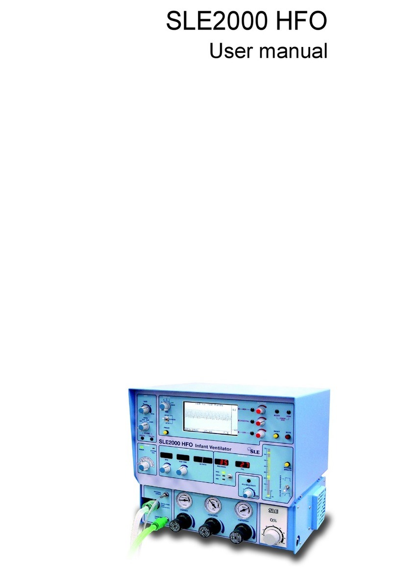 SLE SLE2000 HFO Manuel utilisateur