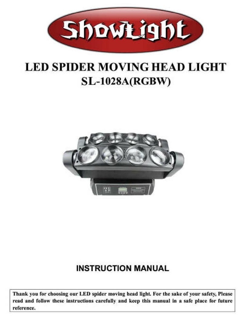 Showlight SL-1028 Manuel utilisateur
